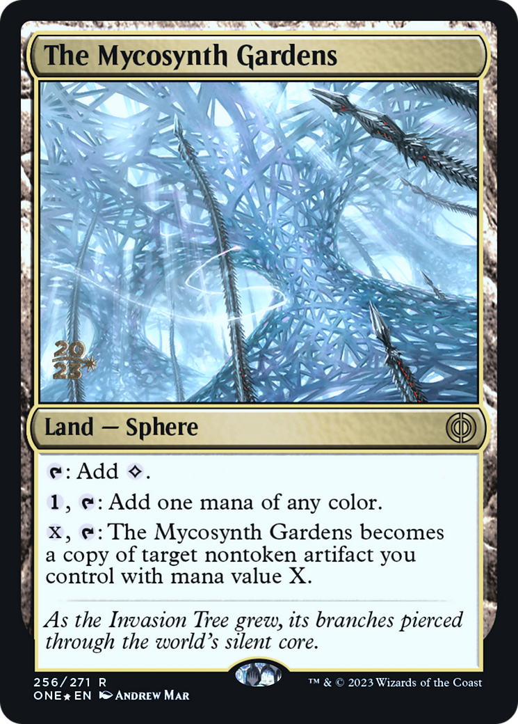 Image of The Mycosynth Gardens [Phyrexia: All Will Be One Prerelease Promos]
