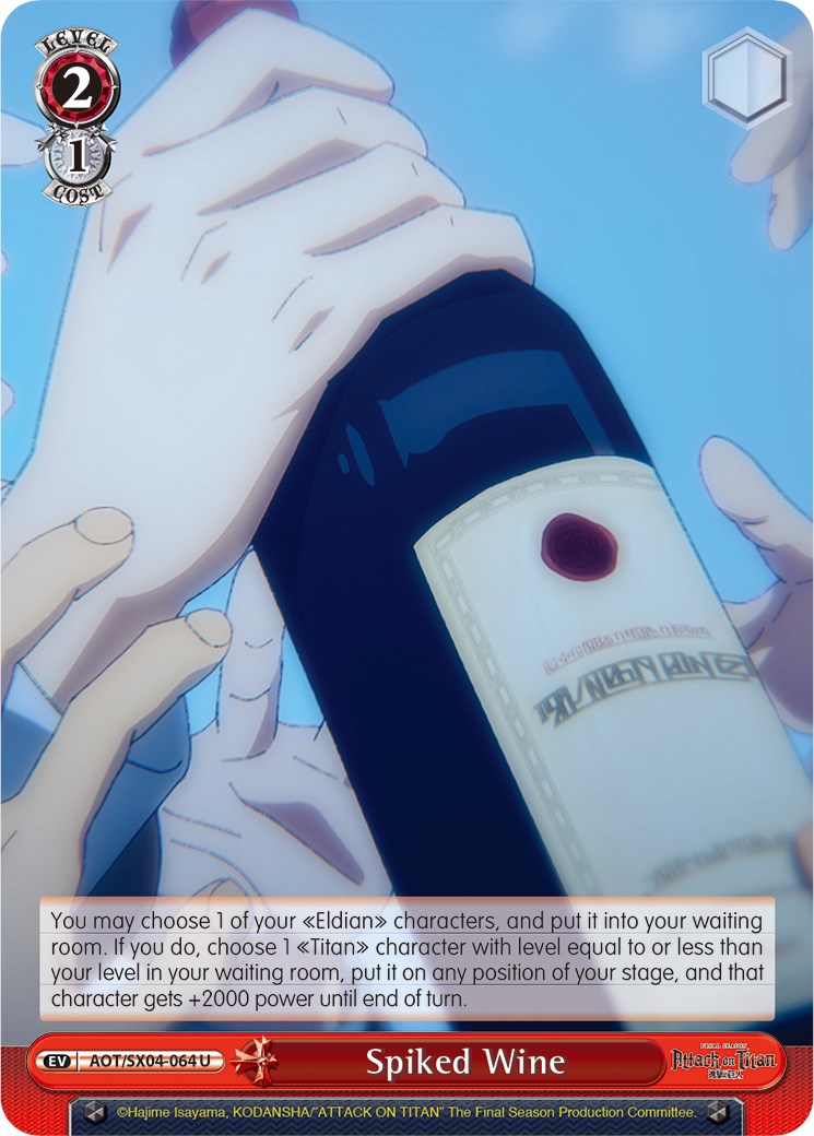 Image of Spiked Wine [Attack On Titan: Final Season]