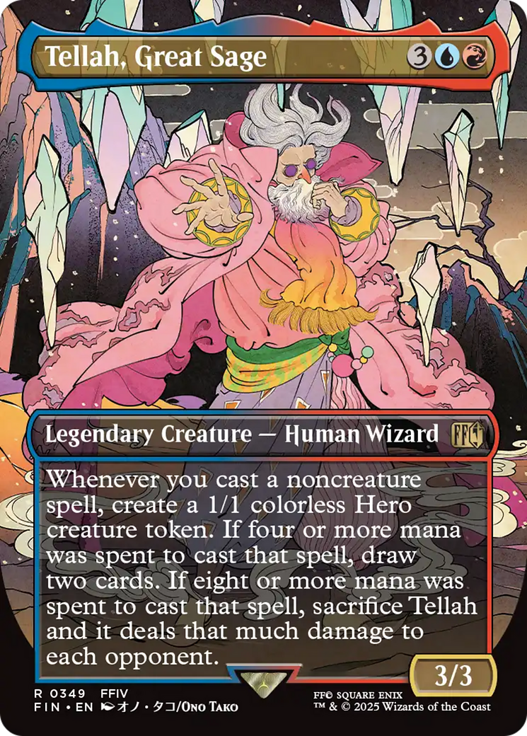 Image of Tellah, Great Sage (Borderless) [FINAL FANTASY]