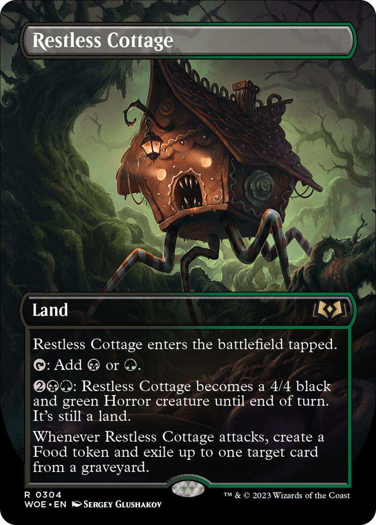 Image of Restless Cottage (Borderless Alternate Art) [Wilds of Eldraine]