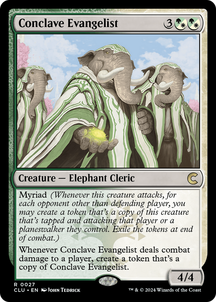 Image of Conclave Evangelist [Ravnica: Clue Edition]