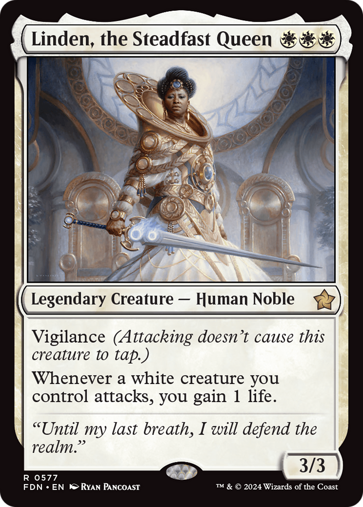 Image of Linden, the Steadfast Queen [Foundations]