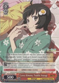 Image of Loves Kimono, Tsukihi Araragi (NM/S24-E059) [NISEMONOGATARI]
