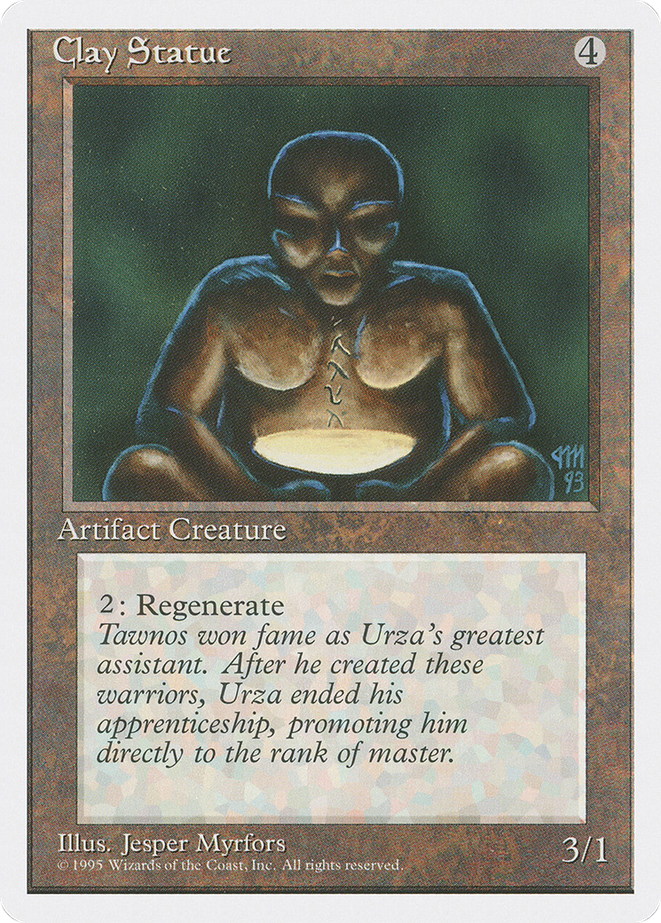 Image of Clay Statue [Fourth Edition]