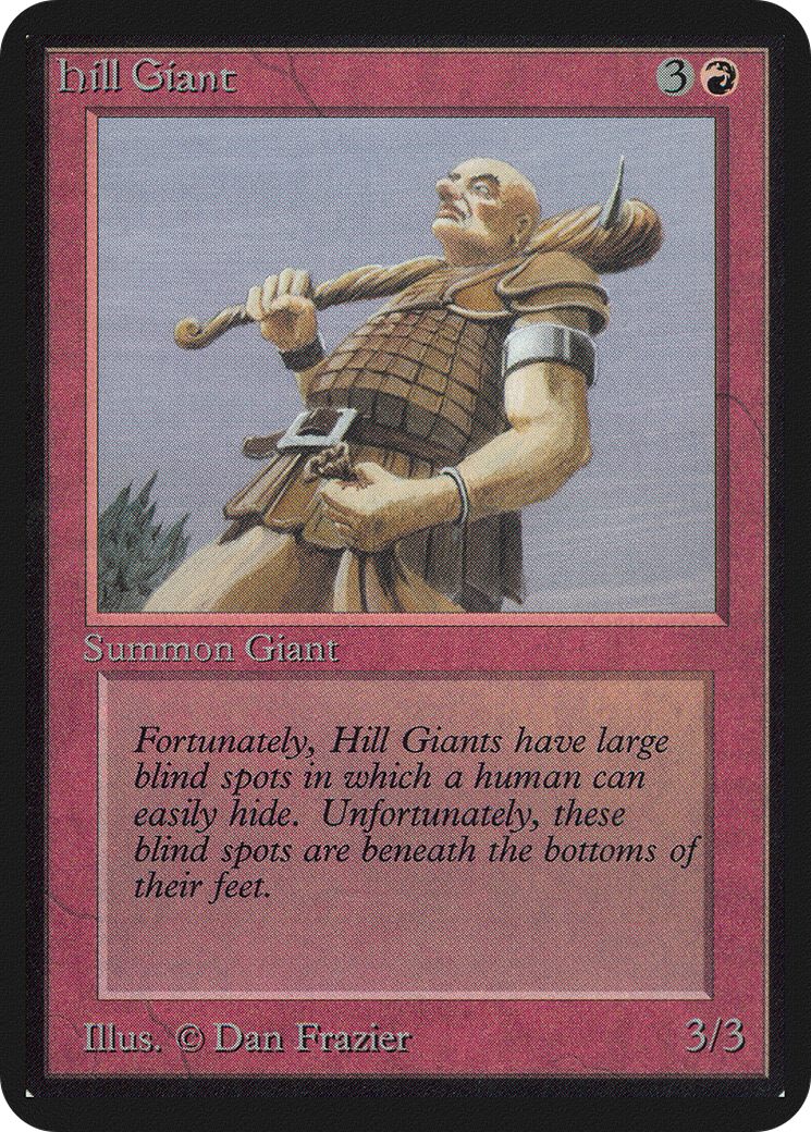 Image of Hill Giant [Alpha Edition]