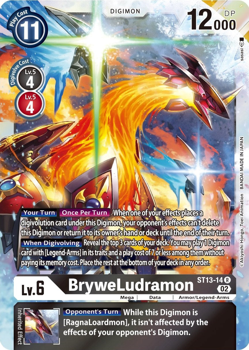 Image of BryweLudramon [ST13-14] [Starter Deck: Ragnaloardmon]