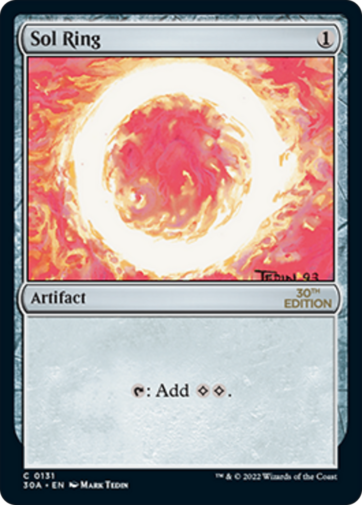 Image of Sol Ring (266) [30th Anniversary Edition]