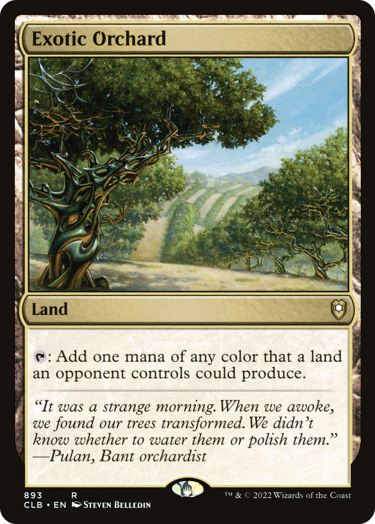 Image of Exotic Orchard [Commander Legends: Battle for Baldur's Gate]