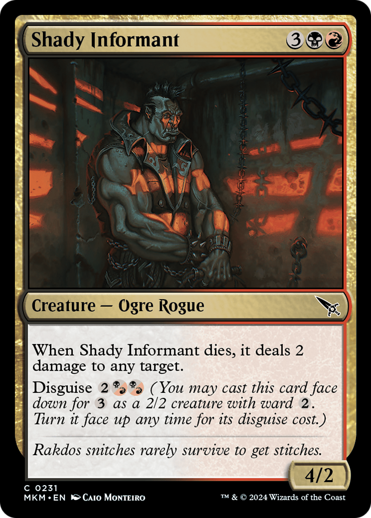 Image of Shady Informant [Murders at Karlov Manor]