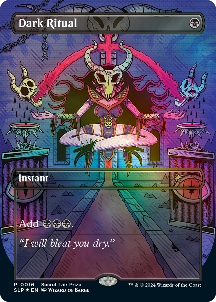 Image of Dark Ritual [Secret Lair Showdown]
