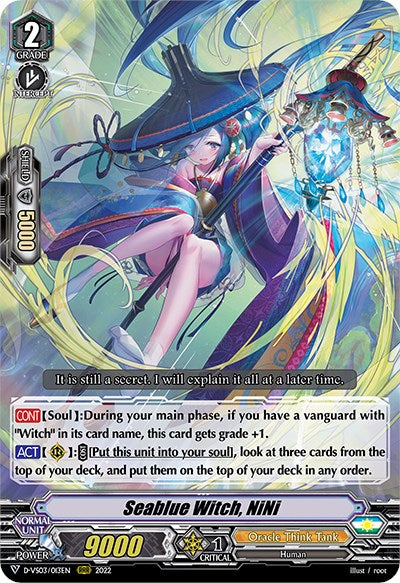 Image of Seablue Witch, NiNi (D-VS03/013EN) [V Clan Collection Vol.3]