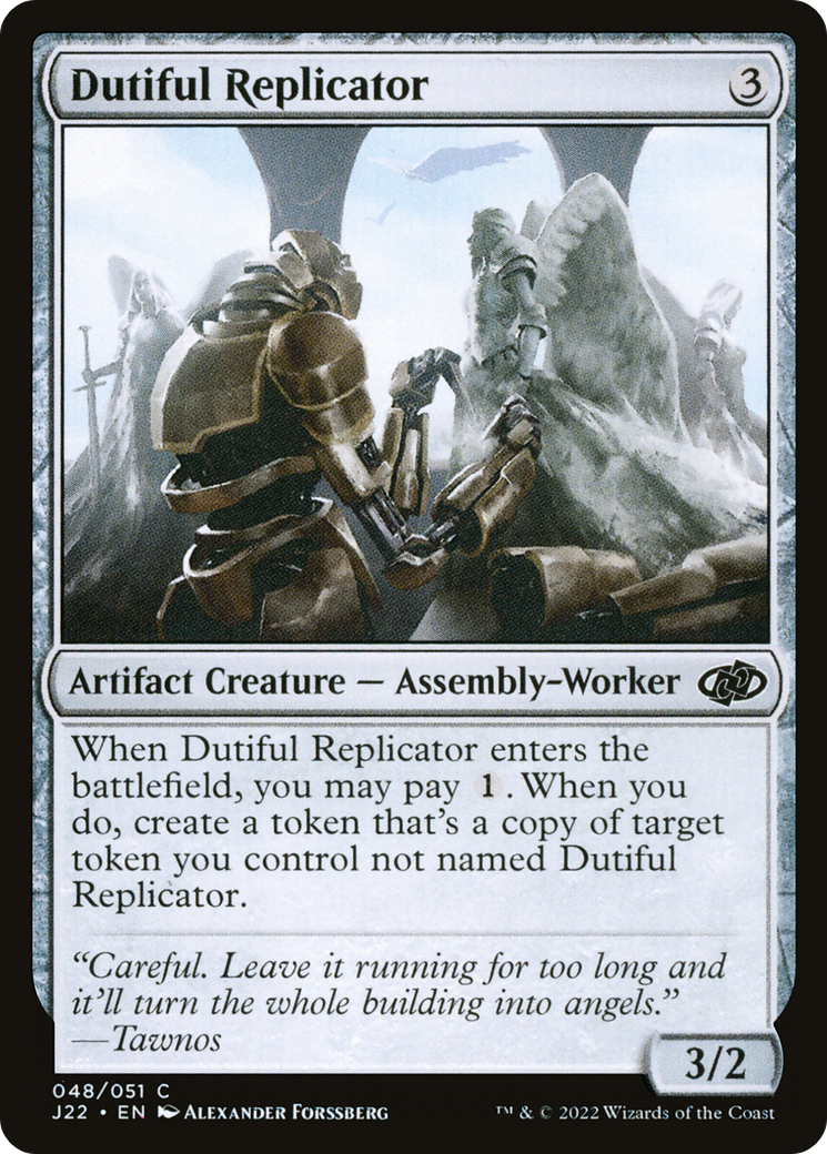 Image of Dutiful Replicator [Jumpstart 2022]