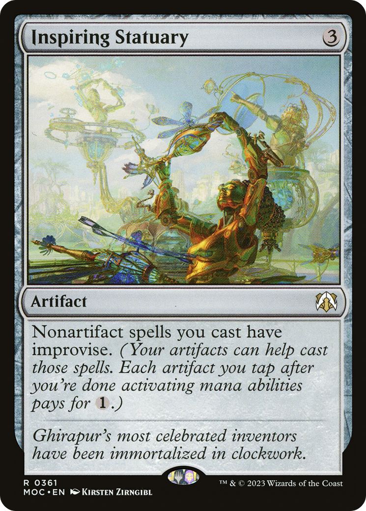 Image of Inspiring Statuary [March of the Machine Commander]