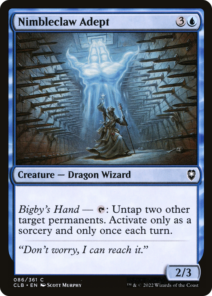 Image of Nimbleclaw Adept [Commander Legends: Battle for Baldur's Gate]