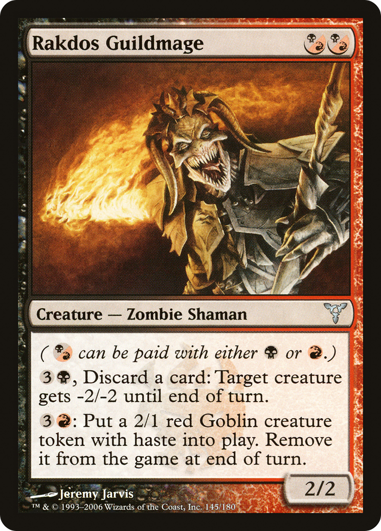 Image of Rakdos Guildmage [Dissension]