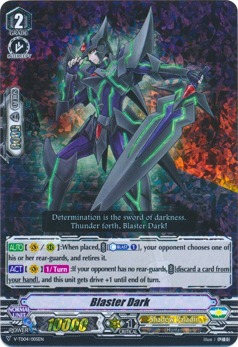 Image of Blaster Dark (V-TD04/005EN) [Ren Suzugamori]