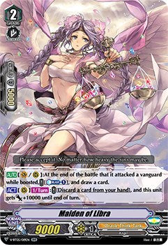Image of Maiden of Libra (V-BT05/019EN) [Aerial Steed Liberation]