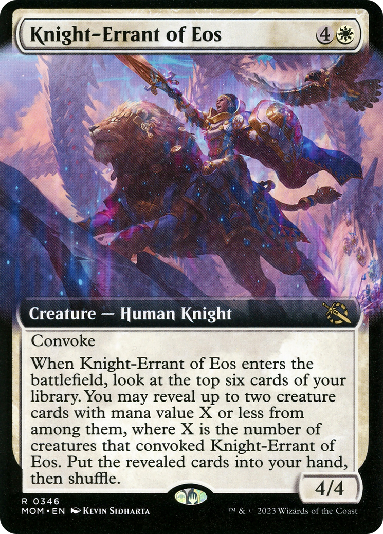Image of Knight-Errant of Eos (Extended Art) [March of the Machine]
