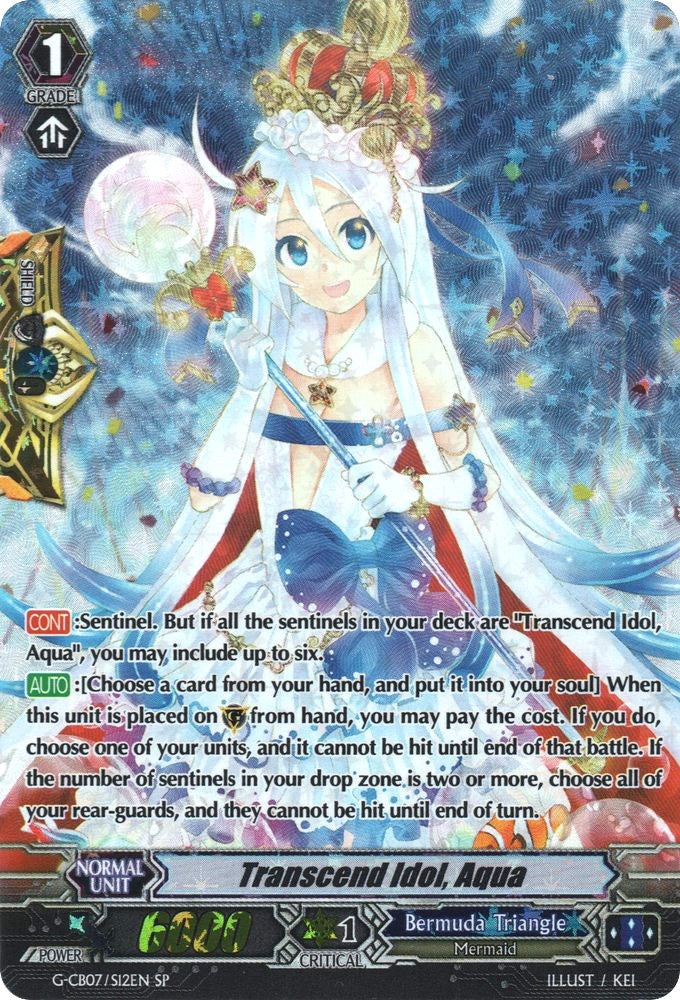 Image of Transcend Idol, Aqua (G-CB07/S12EN) [Divas' Festa]