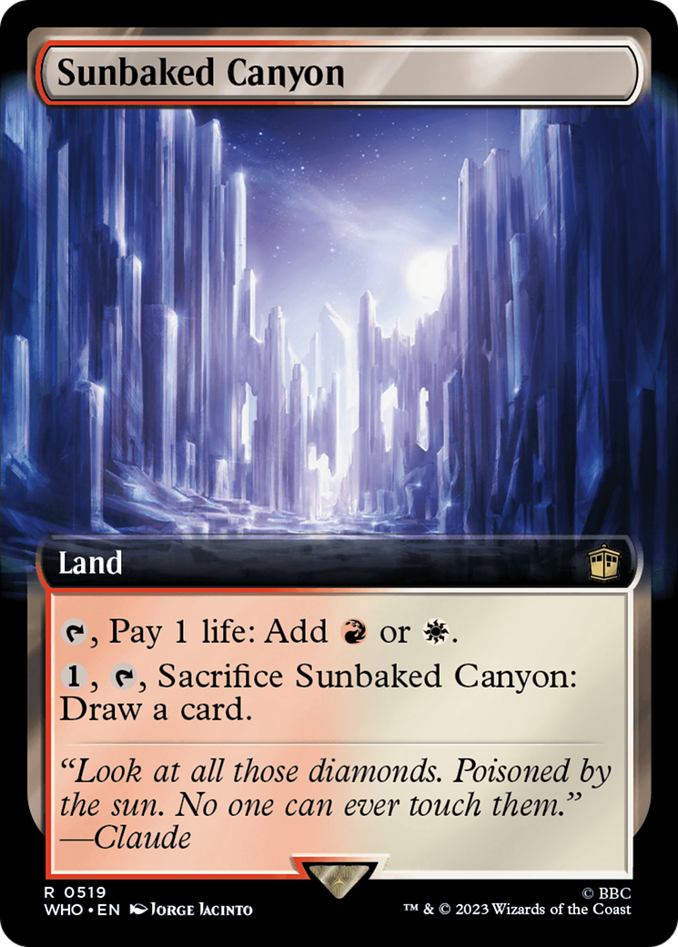 Image of Sunbaked Canyon (Extended Art) [Doctor Who]
