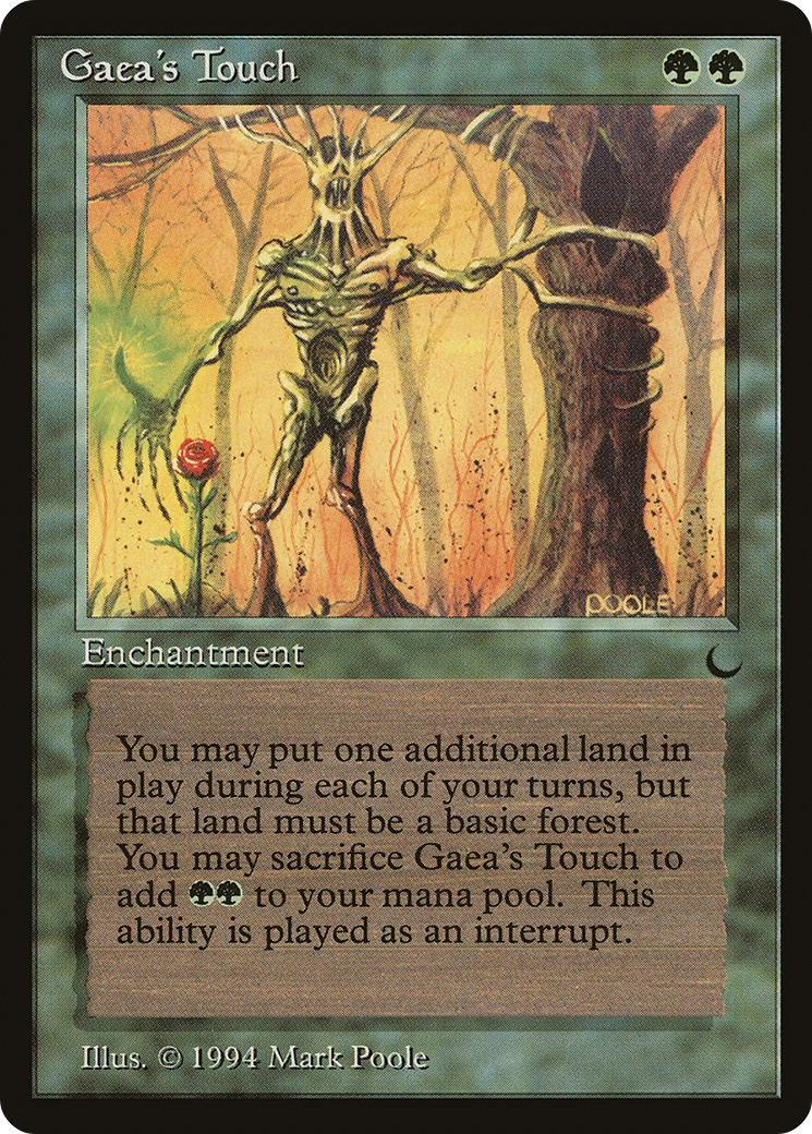 Image of Gaea's Touch (DRK-) - The Dark