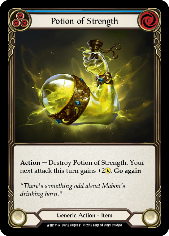Image of Potion of Strength [WTR171-R] (Welcome to Rathe)  Alpha Print Normal