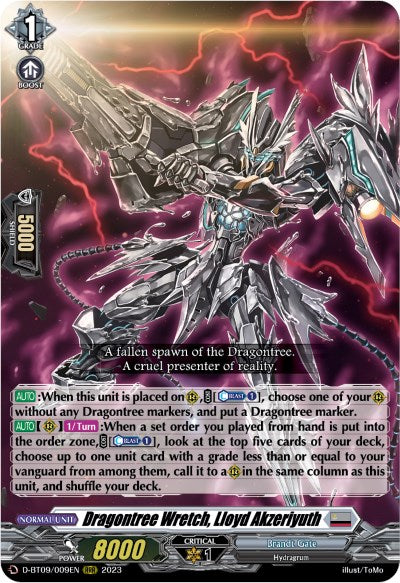 Image of Dragontree Wretch, Lloyd Akzeriyuth (D-BT09/009EN) [Dragontree Invasion]