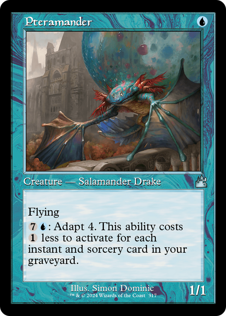 Image of Pteramander (Retro Frame) [Ravnica Remastered]