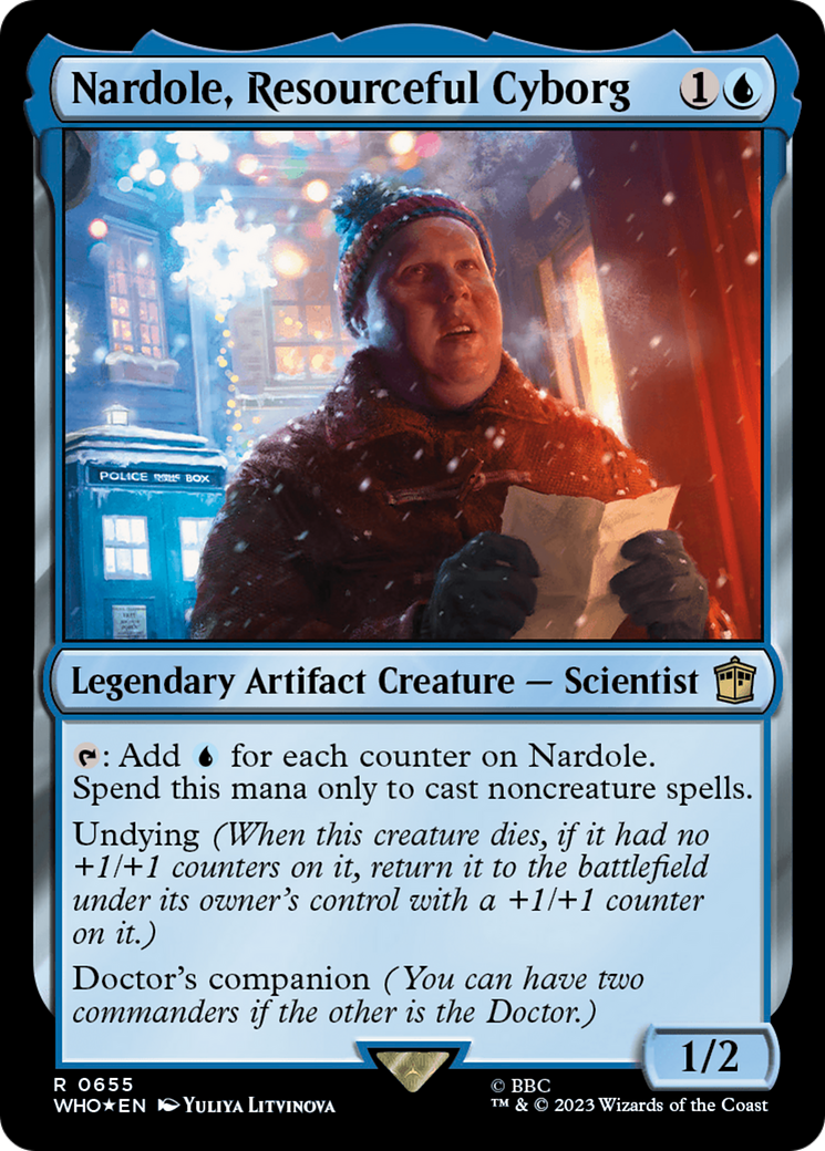 Image of Nardole, Resourceful Cyborg (Surge Foil) [Doctor Who]