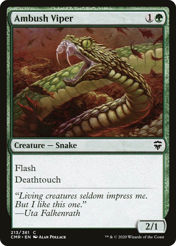 Image of Ambush Viper [Commander Legends]