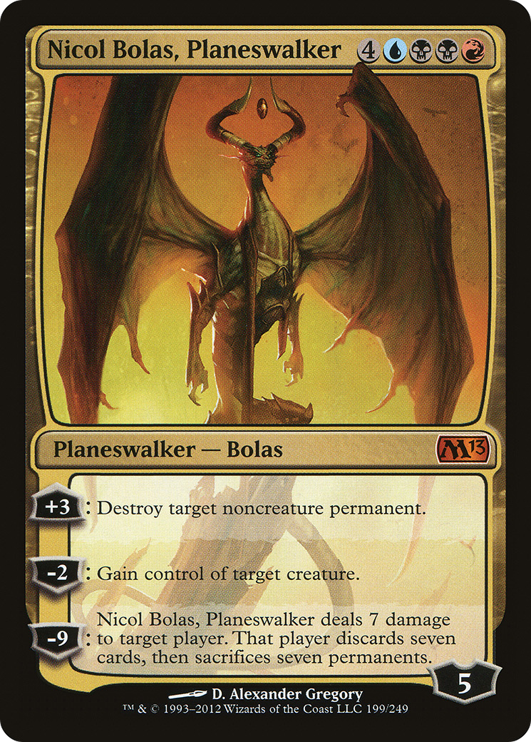Image of Nicol Bolas, Planeswalker [Magic 2013]
