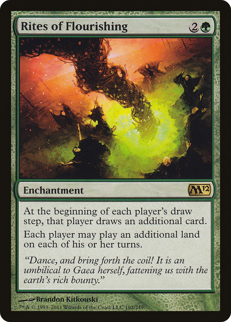 Image of Rites of Flourishing [Magic 2012]