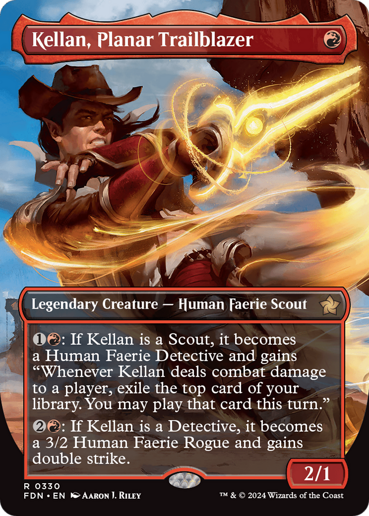 Image of Kellan, Planar Trailblazer (Borderless) [Foundations]