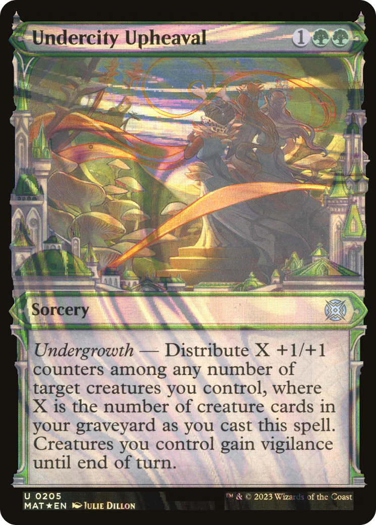 Image of Undercity Upheaval (Showcase Halo Foil) [March of the Machine: The Aftermath]