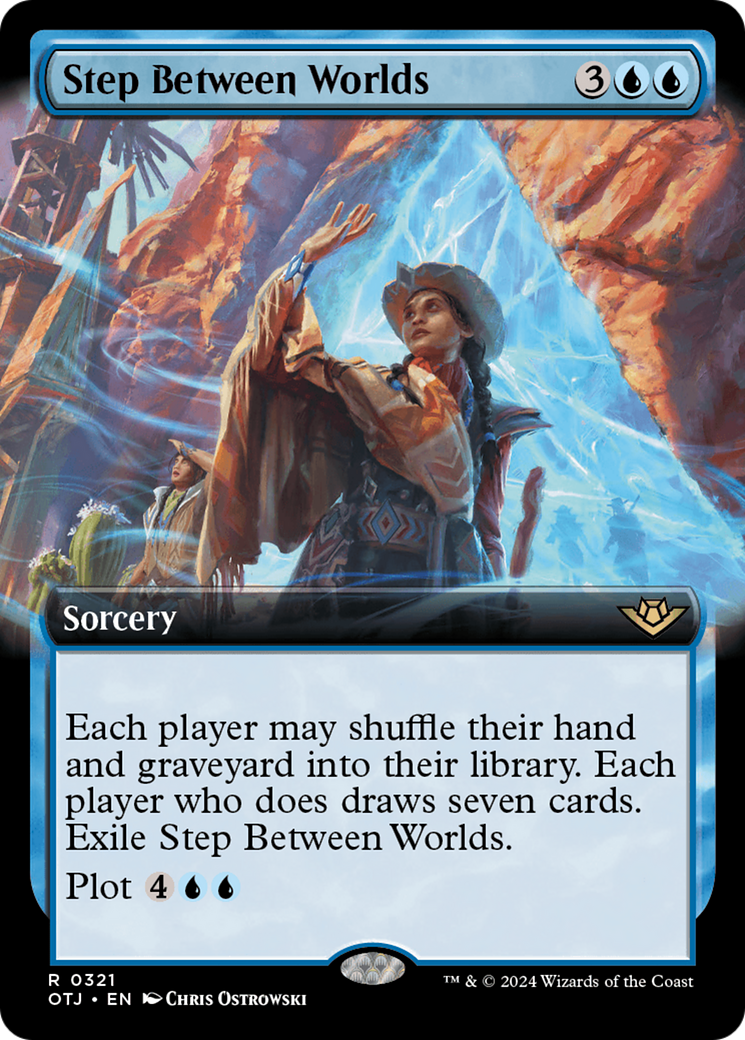 Image of Step Between Worlds (Extended Art) [Outlaws of Thunder Junction]