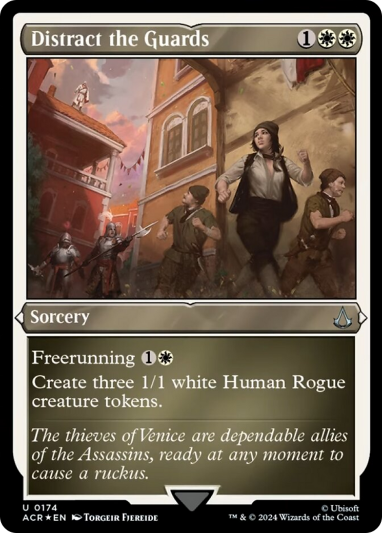 Image of Distract the Guards (Foil Etched) [Assassin's Creed]