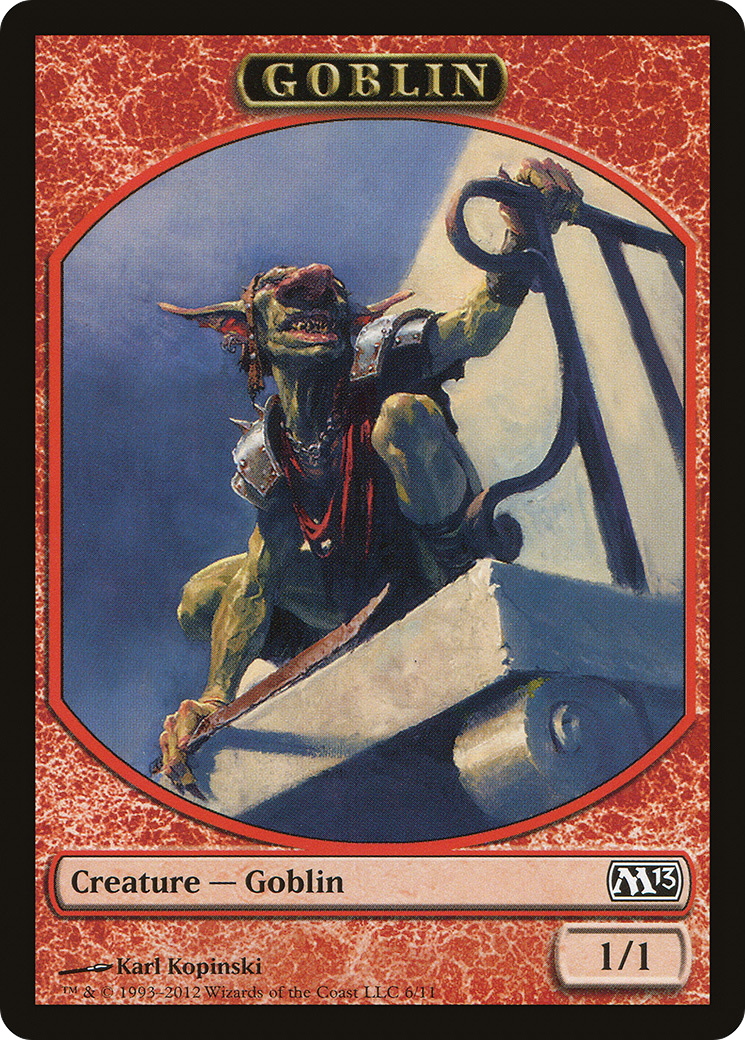 Image of Goblin Token [Magic 2013 Tokens]