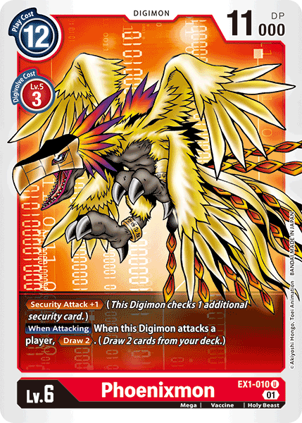 Image of Phoenixmon [EX1-010] [Classic Collection]