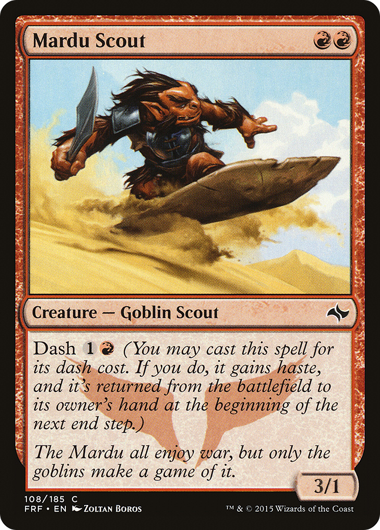 Image of Mardu Scout [Fate Reforged]