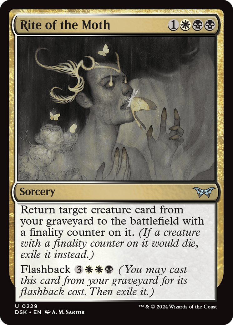 Image of Rite of the Moth [Duskmourn: House of Horror]
