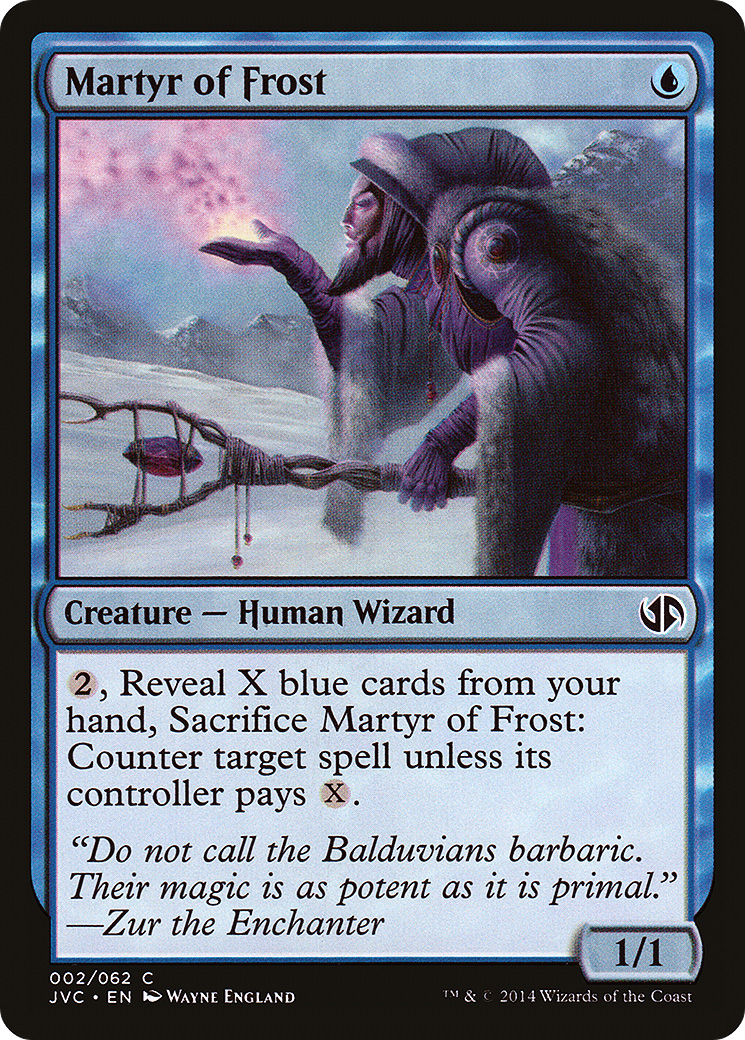 Image of Martyr of Frost [Duel Decks Anthology]