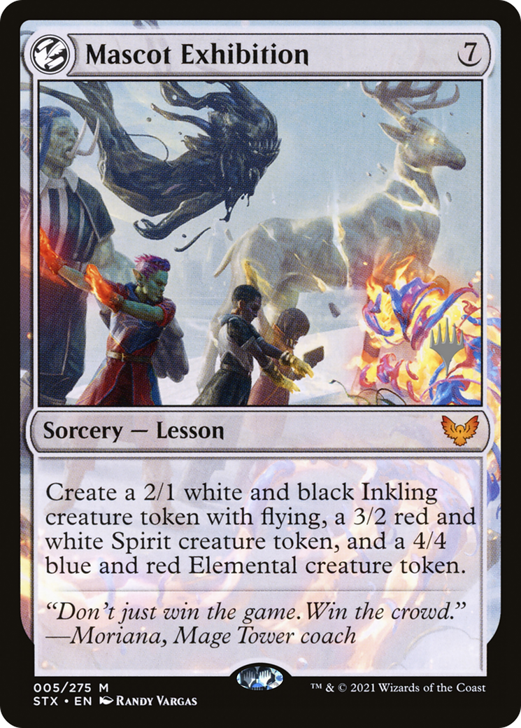 Image of Mascot Exhibition (Promo Pack) [Strixhaven: School of Mages Promos]