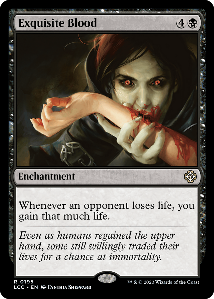Image of Exquisite Blood [The Lost Caverns of Ixalan Commander]