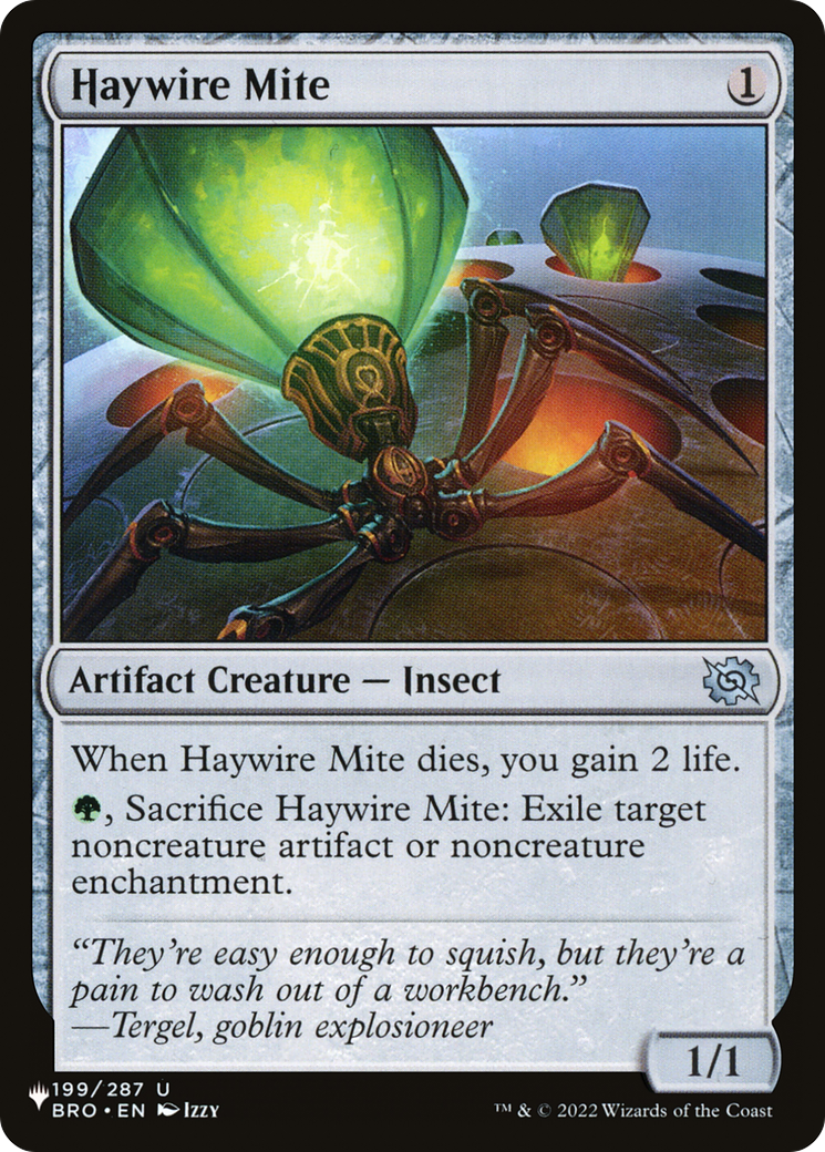 Image of Haywire Mite [The List]