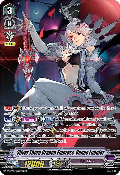 Image of Silver Thorn Dragon Empress, Venus Luquier (V-BT09/SP05EN) [Butterfly d'Moonlight]