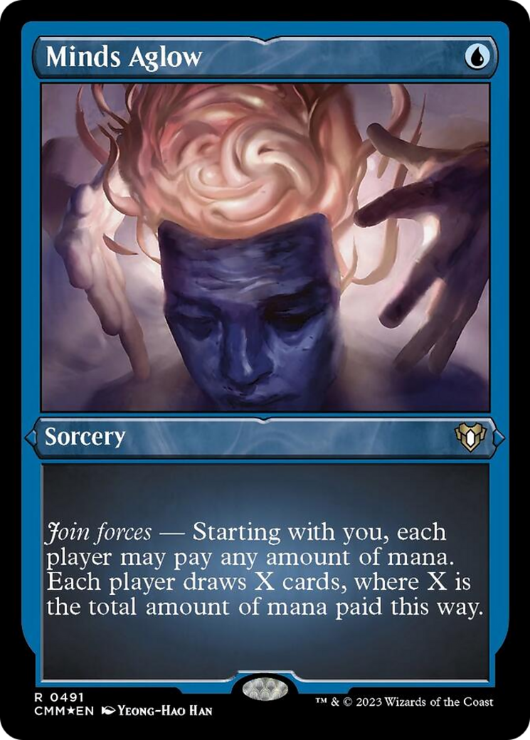 Image of Minds Aglow (Foil Etched) [Commander Masters]