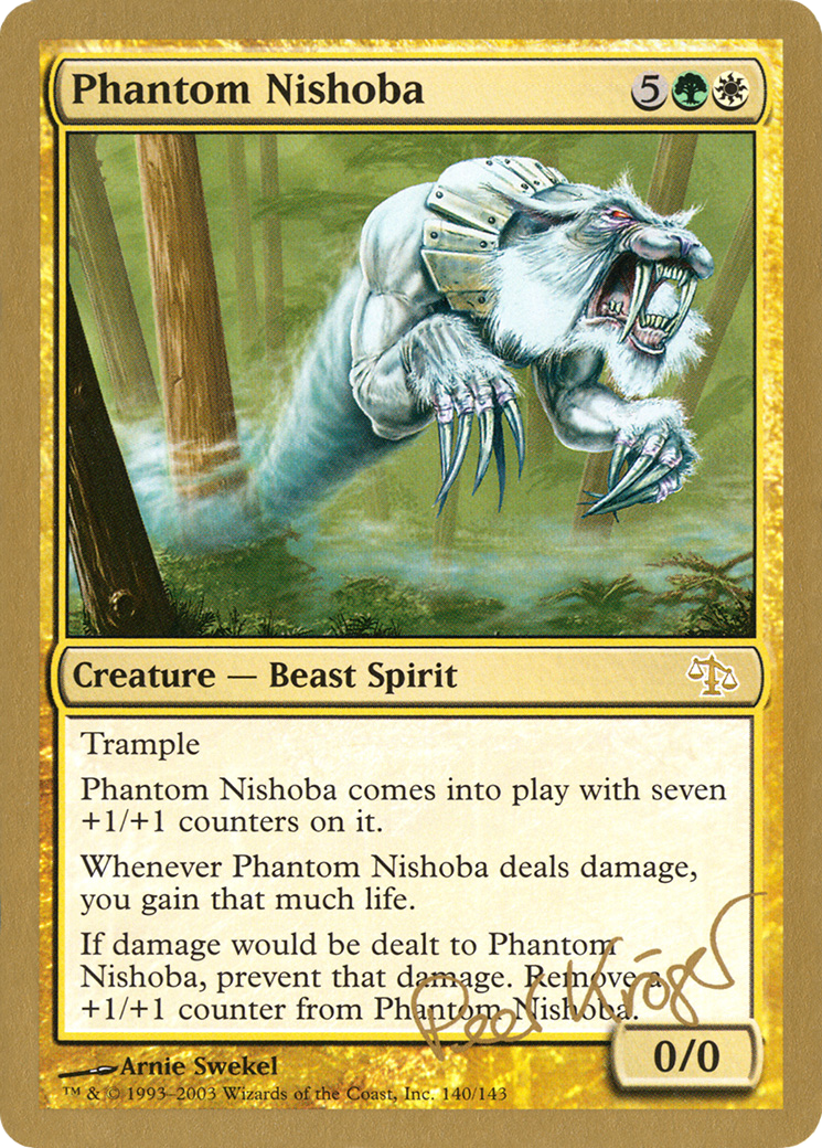 Image of Phantom Nishoba (Peer Kroger) [World Championship Decks 2003]