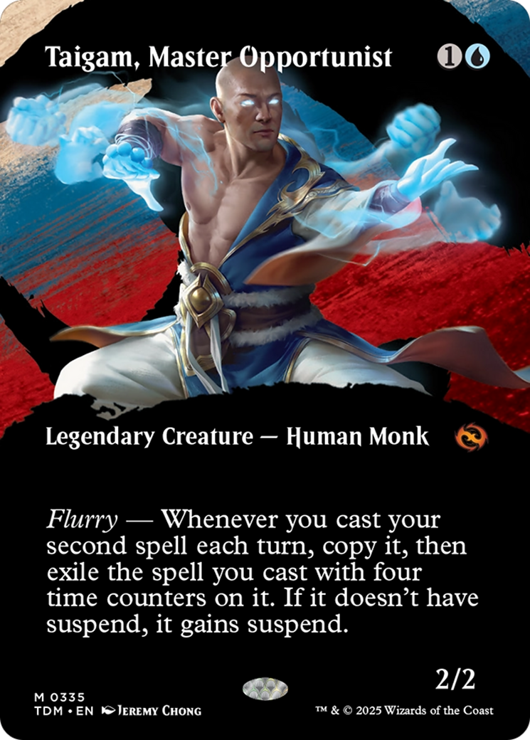 Image of Taigam, Master Opportunist (Borderless) [Tarkir: Dragonstorm]