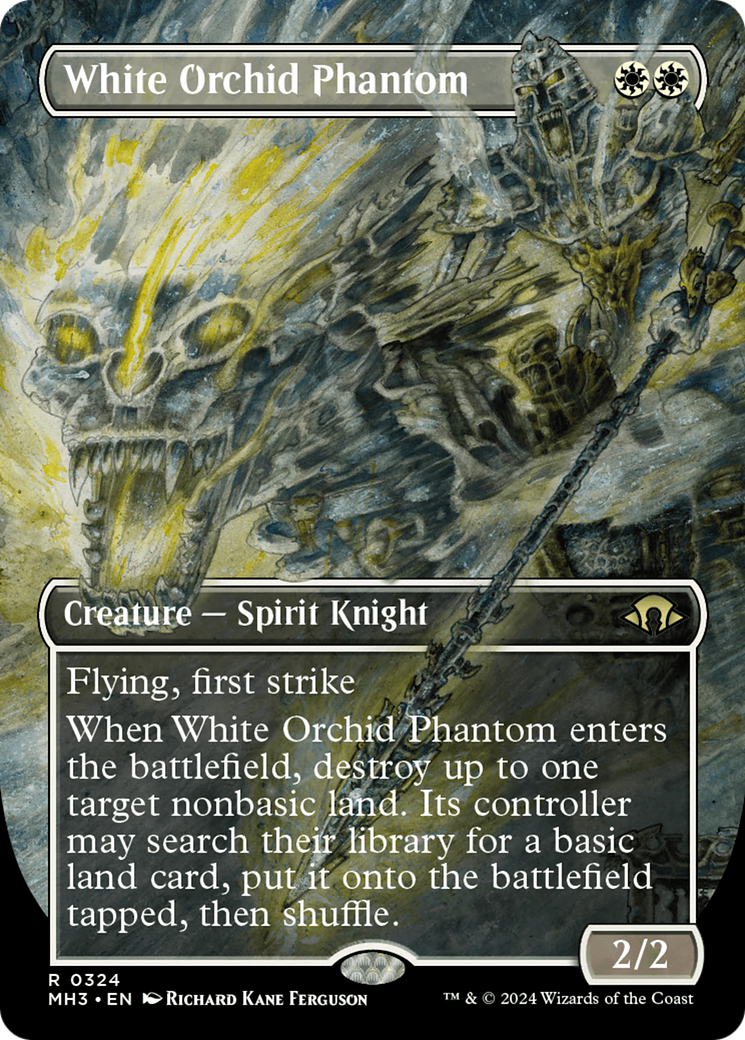 Image of White Orchid Phantom (Borderless) [Modern Horizons 3]