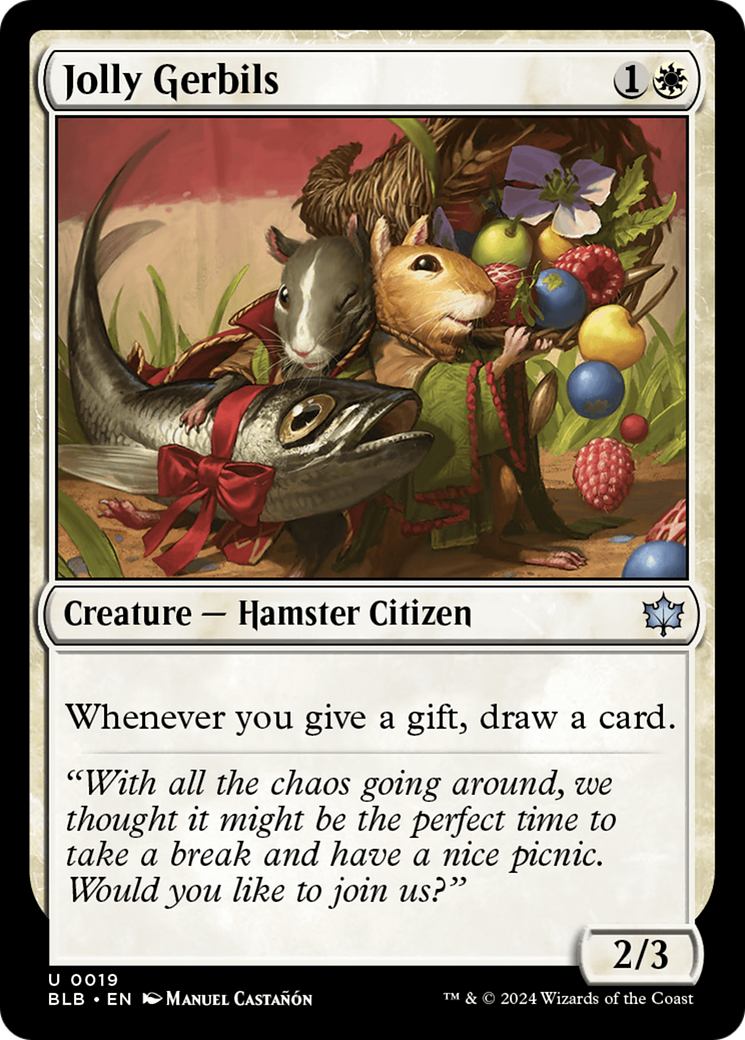 Image of Jolly Gerbils [Bloomburrow]